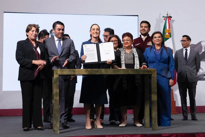 CON INICIATIVA PARA EXPEDIR LEY GENERAL DE AGUAS Y REFORMA A LA LEY DE AGUAS NACIONALES SE DEVUELVE EL AGUA A LA NACIÓN: PRESIDENTA CLAUDIA SHEINBAUM